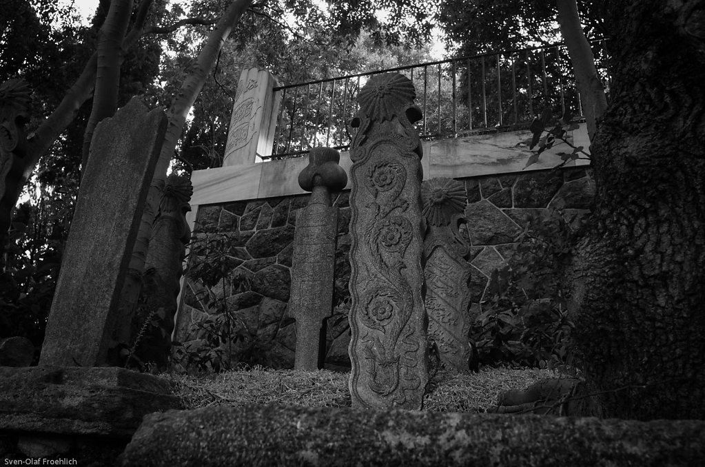 Der muslimische Friedhof in Eyüp